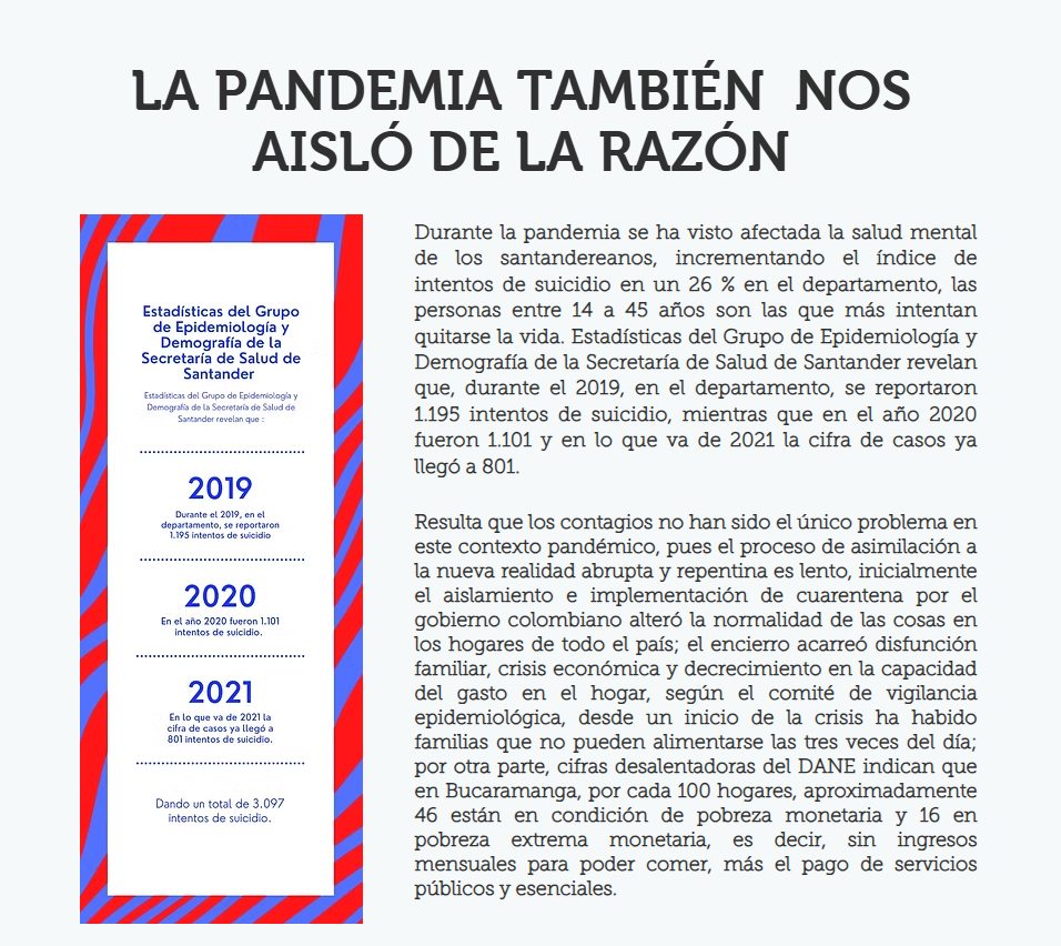 La pandemia también nos aisló de la razón