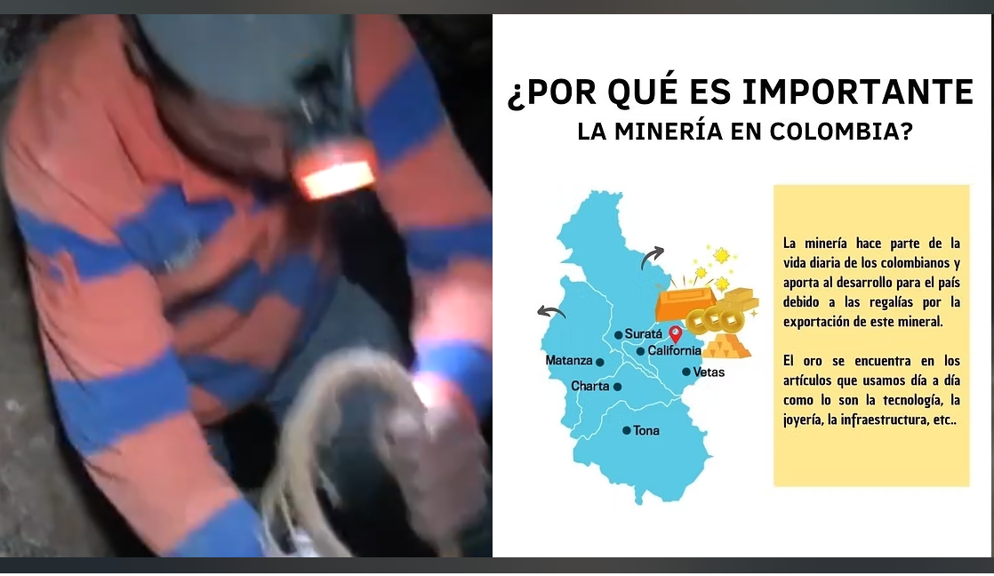 La doble cara de la minería en California, Santander